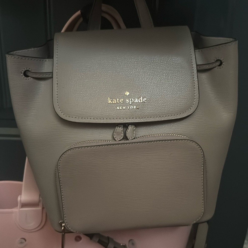 Kate spade, Darcy flap backpack, warm taupe